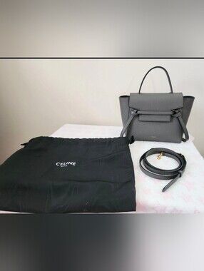 Celine Gray Nano Belt Bag